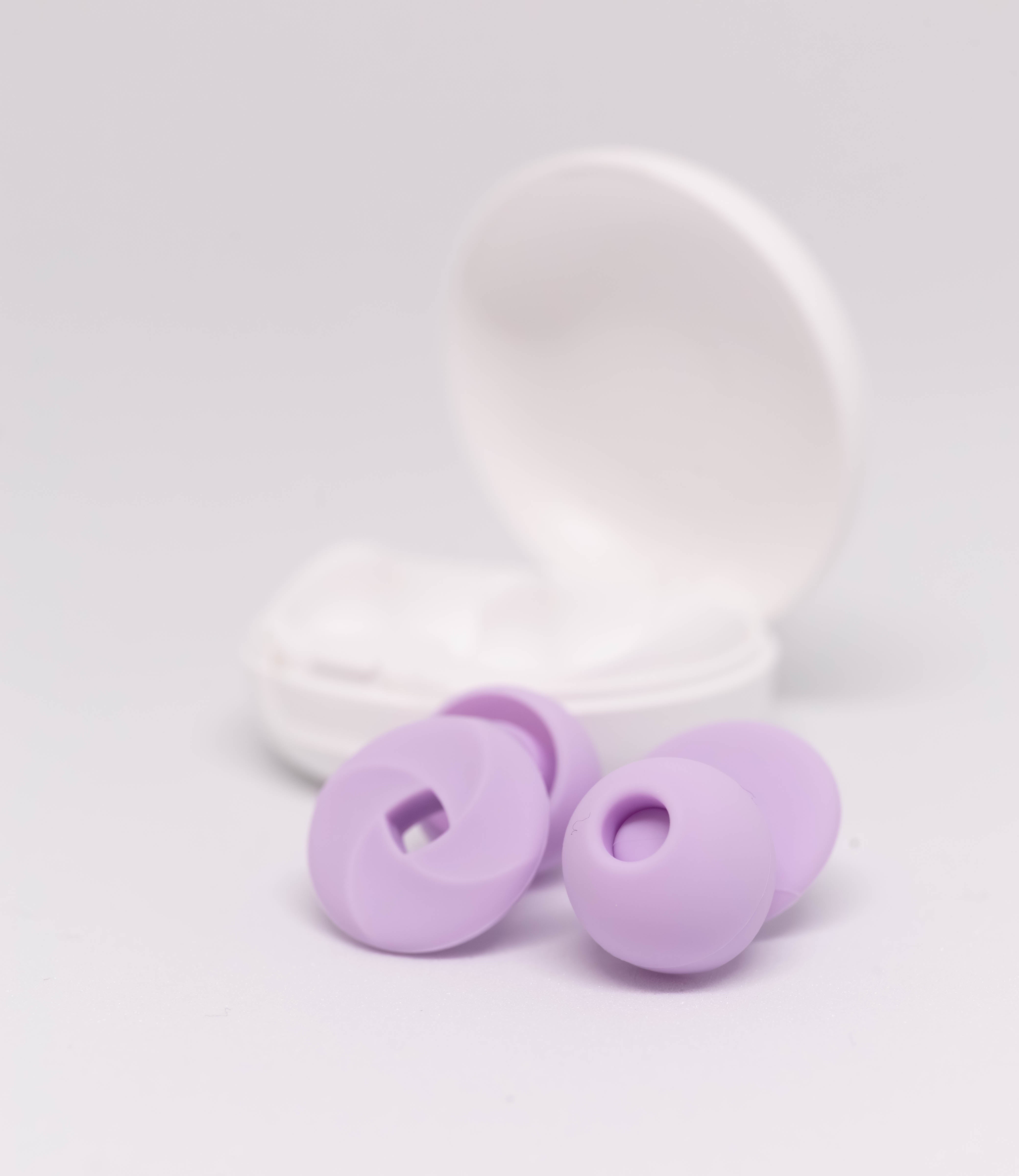Noise-Reduction Earplugs - Lilac