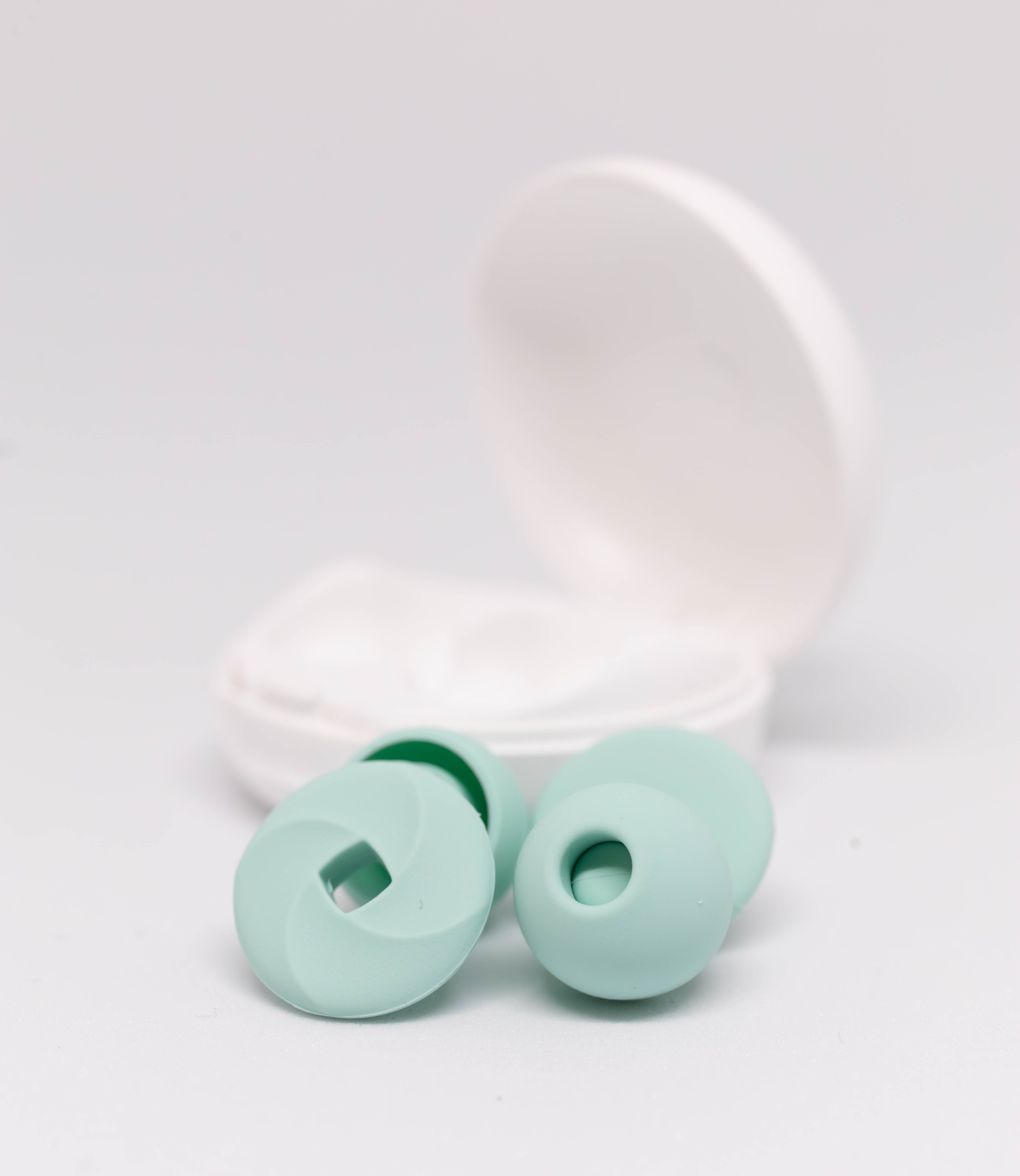 Noise-Reduction Earplugs - Mint Green