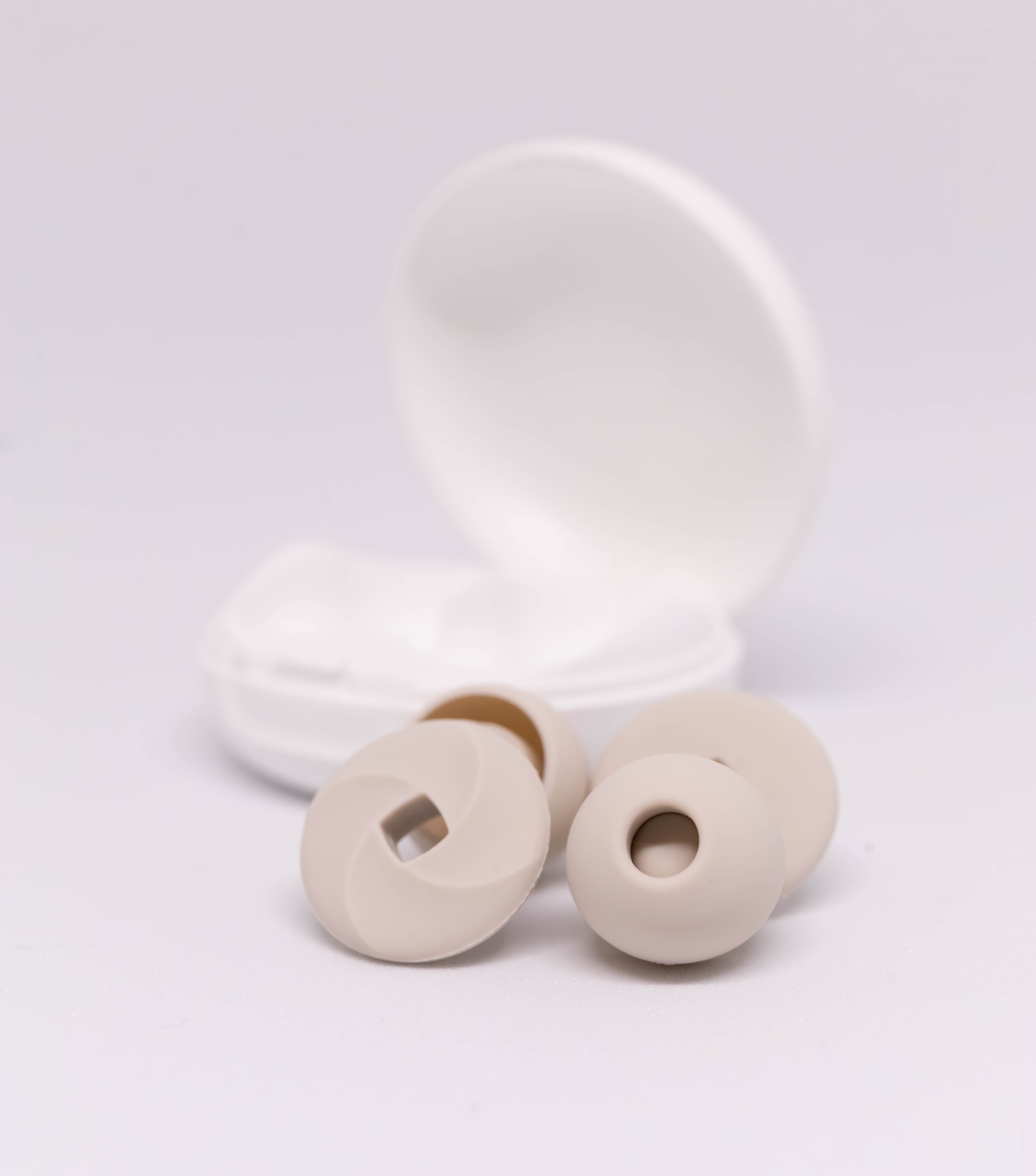 Noise-Reduction Earplugs - Beige